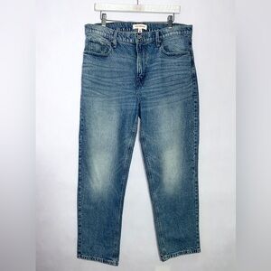 Lucky Brand Woman’s Boy Mid Rise Fit Straight Relaxed Leg Jeans 12/31R